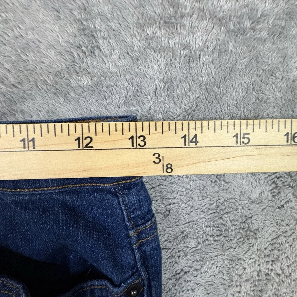 The Children's Place Girls 10 Plus (26x25.25) Blue Bootcut Stretch Jeans